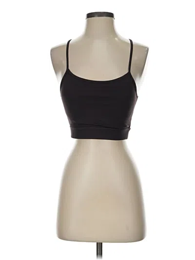 Pre-owned Mono B Tank Top Black Strapless Neckline Tops