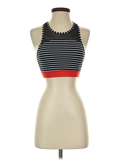 Pre-owned Mono B Tank Top Red Halter Neckline Tops