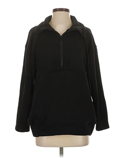 Pre-owned Mono B Zip Up Hoodie In Black