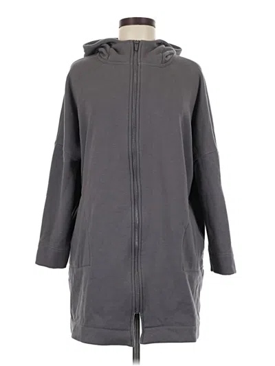 Pre-owned Mono B Zip Up Hoodie In Gray