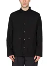 Monobi Cotton And Nylon Jacket In Black