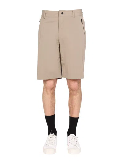 MONOBI MONOBI POPLIN BERMUDA SHORTS