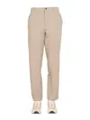 Monobi Sttraight Leg Pants In Beige