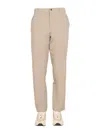 Monobi Sttraight Leg Pants In Beige