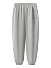 Monochrome Cuffed Sweatpants In Gray
