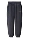 Monochrome Elastic-cuffed Track Pants In Gray