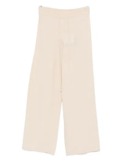 Monochrome Elmetto Drawstring Trousers In Neutral