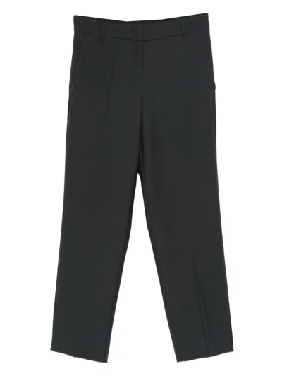 Monochrome Matrice Elastic-waistband Trousers In Gray