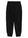 Monochrome Silk Track Pants