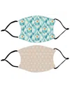 Monogramonline Set Of 2 Cloth Face Masks