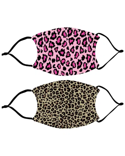 Monogramonline Set Of 2 Cloth Face Masks In Multi