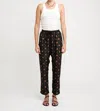 Monoki Sacha Pant In Black In Black