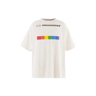 Mononoke Made Mononoke Rainbow Printed T-shirt In Neutral