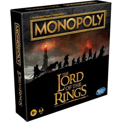 Monopoly Hasbro Gaming  The Lord Of The Rings Edition Board Game - Middle-earth Strategy & Fellowship In Multi