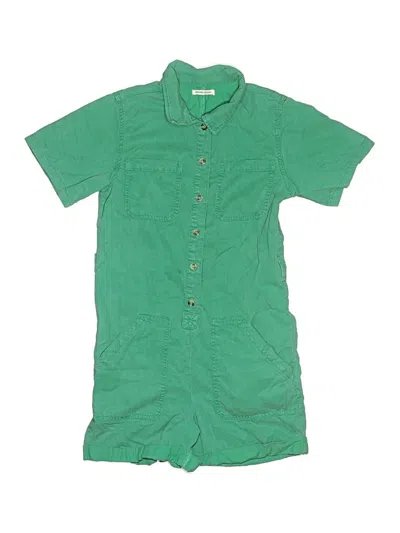 Pre-owned Monoprix Kids' Romper In Green
