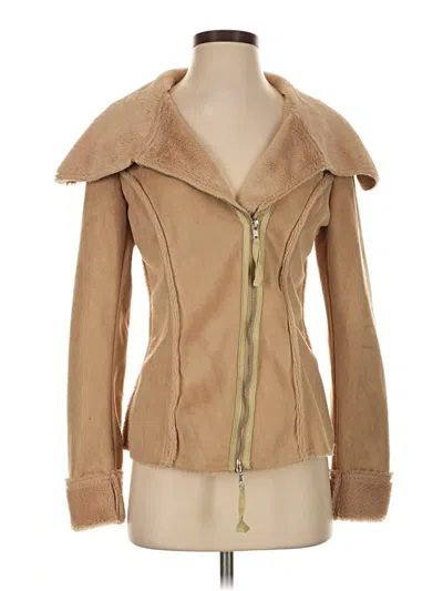 Pre-owned Monoreno Cardigan Sweater In Tan