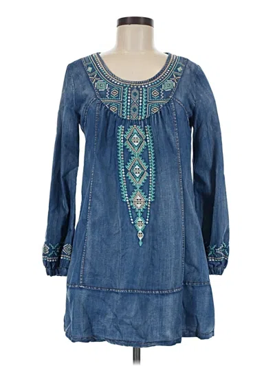 Pre-owned Monoreno Casual Dress In Blue