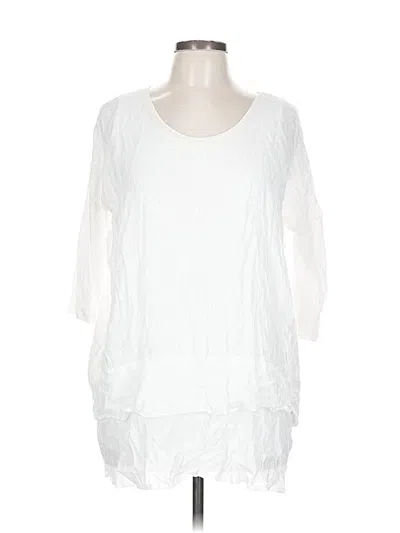 Pre-owned Monoreno Casual Dress In White