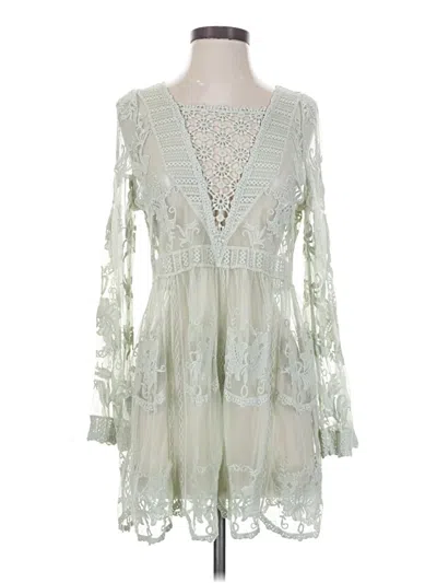 Pre-owned Monoreno Cocktail Dress In Ivory