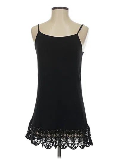 Pre-owned Monoreno Tank Top Black Strapless Neckline Tops