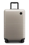 Monos 23-inch Carry-on Plus Spinner Luggage In Desert Taupe