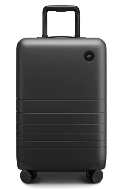 Monos 23-inch Hybrid Spinner Carry-on In Midnight Black