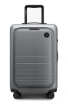 Monos 23-inch Pro Plus Spinner Luggage In Storm Grey