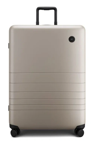 Monos 30-inch Large Check-in Spinner Luggage In Desert Taupe