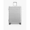 Monos Aspen Silver Aluminum Check-in Large Four-wheel Aluminium Suitcase 76cm