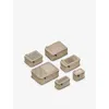 Monos Tan Compress Packing Cubes Set Of Six