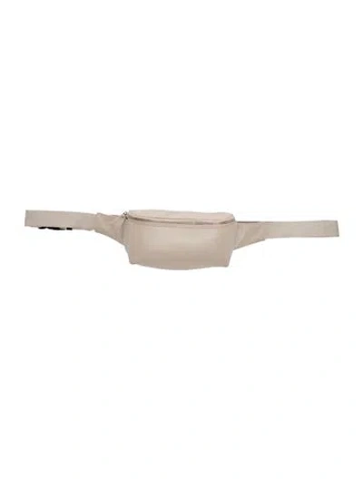 Pre-owned Monos Leather Belt Bag In Neutral