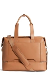 Monos Metro Weekend Bag In Saddle Tan