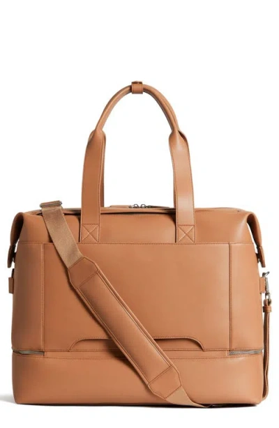 Monos Metro Weekend Bag In Saddle Tan