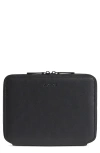 Monos Metro Zip Folio In Carbon Black