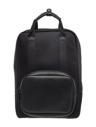 Pre-owned Monos Nylon Backpack In Black