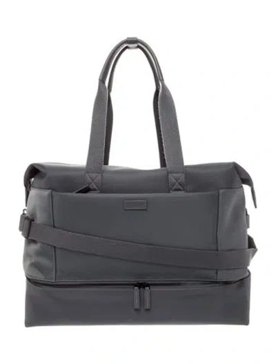 Pre-owned Monos Nylon Shoulder Bag In Gray
