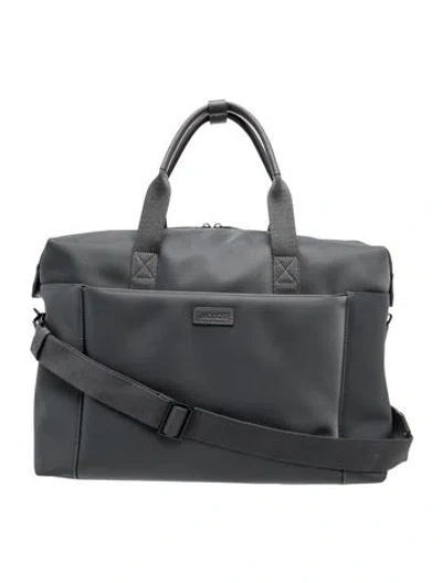 Pre-owned Monos Nylon Weekender Bag In Blue