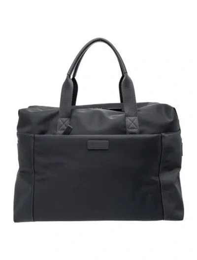 Pre-owned Monos Nylon Weekender Bag In Gray