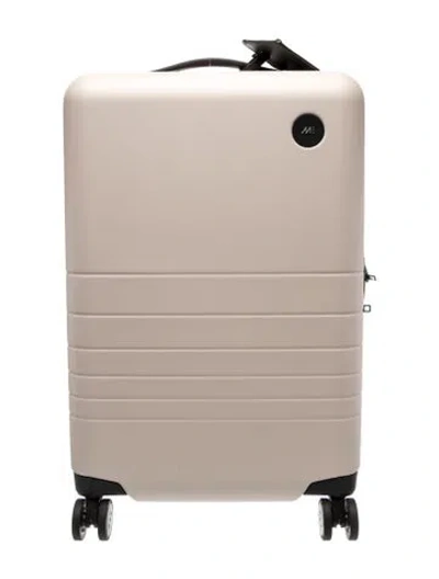Pre-owned Monos Suitcase In Gray