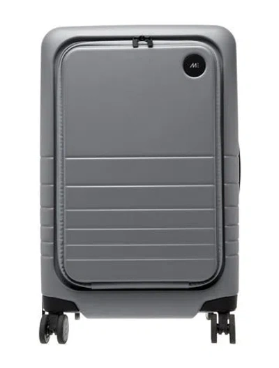 Pre-owned Monos Suitcase In Gray