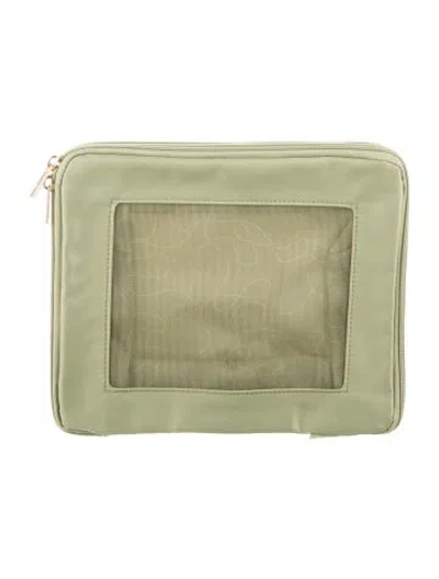 Pre-owned Monos Travel Bag In Green