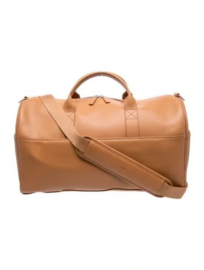Pre-owned Monos Vegan Leather Crossbody Bag In Neutrals