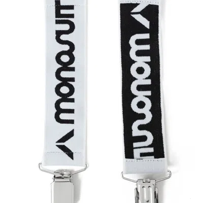 Monosuit Suspenders Mini In White