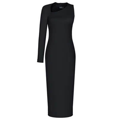 Monosuit Women's Dress Asymmetric - Black