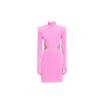 Monosuit Women's Dress Hang Out Pink Long Sleeves In Pink