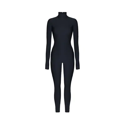 Monosuit Women's Jumpsuit Open Back- Cosmic Chic Black