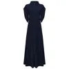 Monosuit Women's  Jumpsuit Lea With Pants- Skirt Navy - Blue In Blue