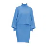 Monosuit Women's Set Sweater & Dress Stellar Harmony Blue In Blue