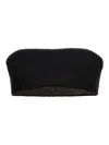 Monot Black Bandeau Top In Black
