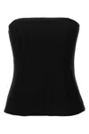 Monot Strapless Crepe Bustier Top